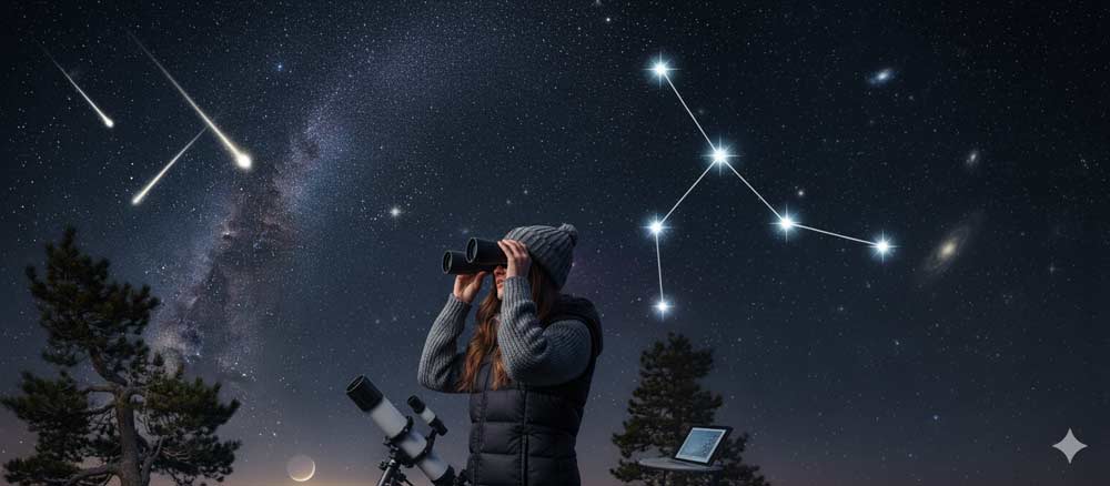 Astros en el cielo hoy. El Fascinante Ballet Cósmico: Observando los Astros en el Cielo Hoy y los Eventos que Definen Nuestra Noche