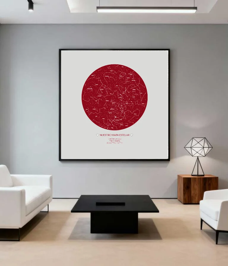 Mapa de estrellas y mapa estelar personalizado
